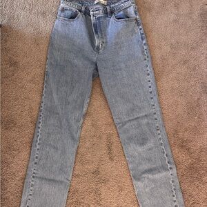 Abercrombie & Fitch High Rise Light Blue Jeans